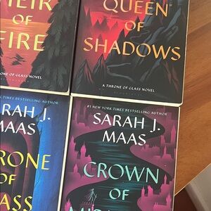 Throne of Glass Series by Sarah J. Maas